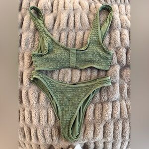 Kendall & Kylie Olive Bikini Set
